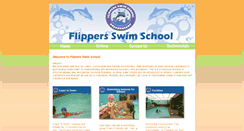 Desktop Screenshot of flippersswimschool.co.za